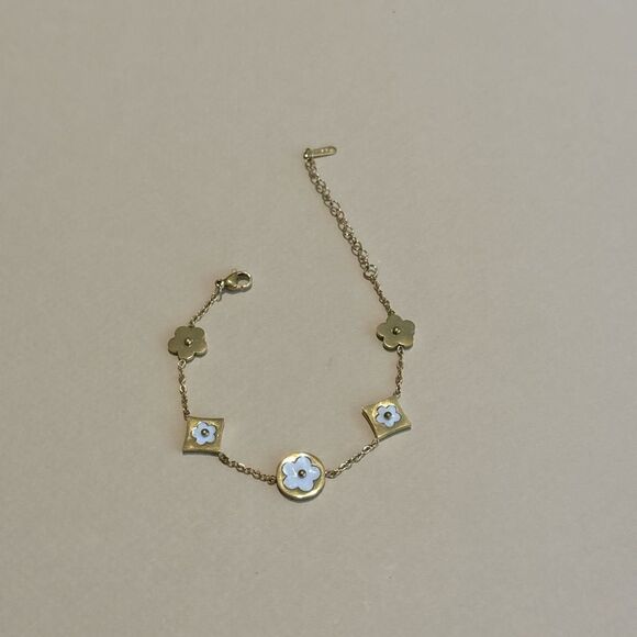 Flower  bracelet N1154 - Picture 3 of 4